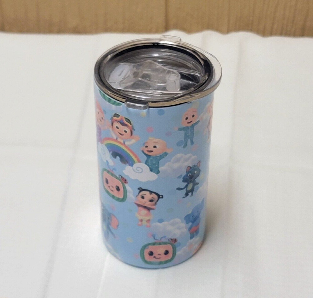 Cocomelon Childs 12 oz Skinny Tumbler Custom Made NO STRAW